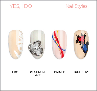 bridal nail styles