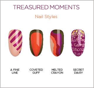 tresured nail styles
